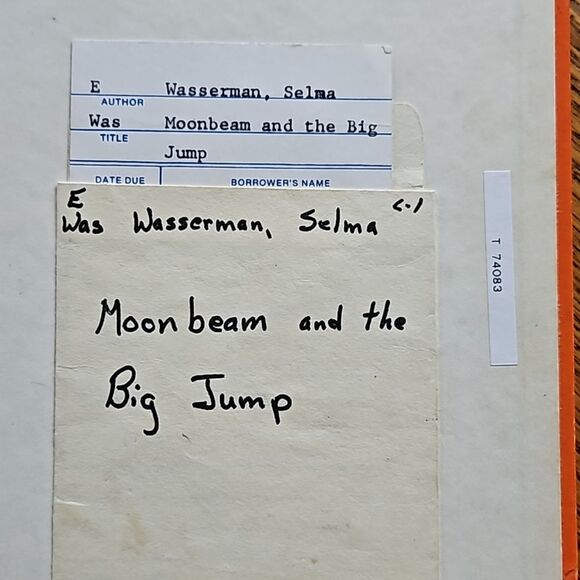 Moonbeam and the Big Jump Wassermann 1969 Vintage Children Hardcover Book - Picture 4 of 5